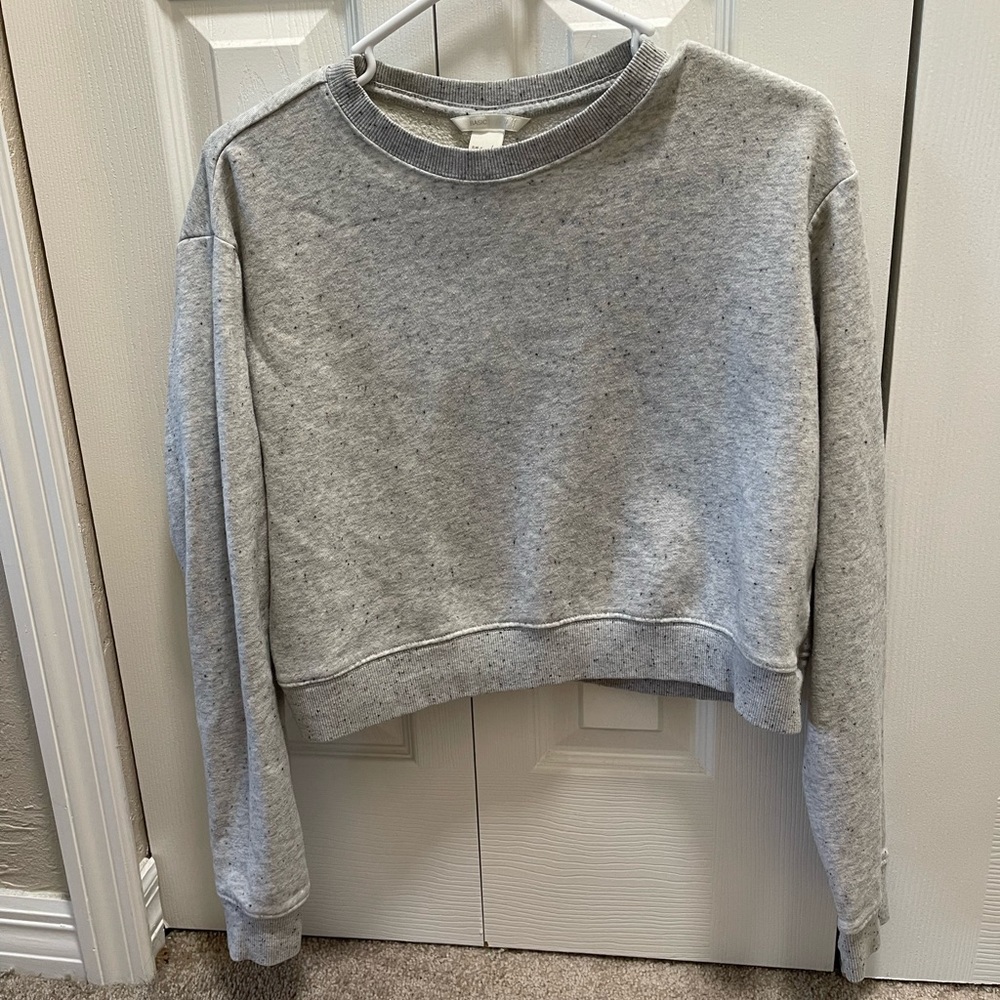 H&M Cropped Sweatshirt (S)